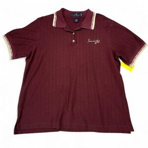 Ash City Burgundy Seminoles Polo Shirt (XXL)